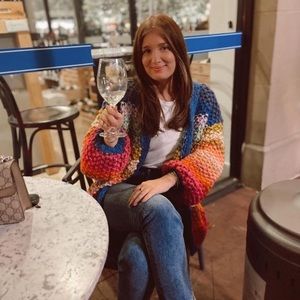 Frnch Rainbow Cardigan 